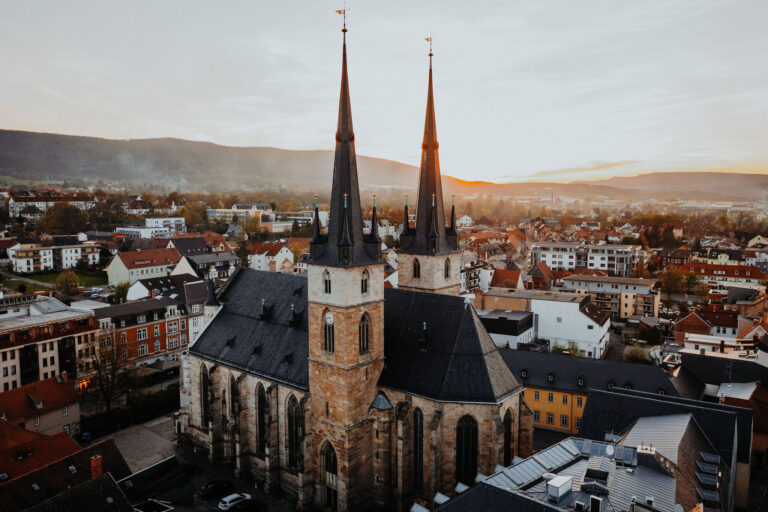SioMotion MeinSaalfeld Saalfeld Altstadt Drohne 8 768x512