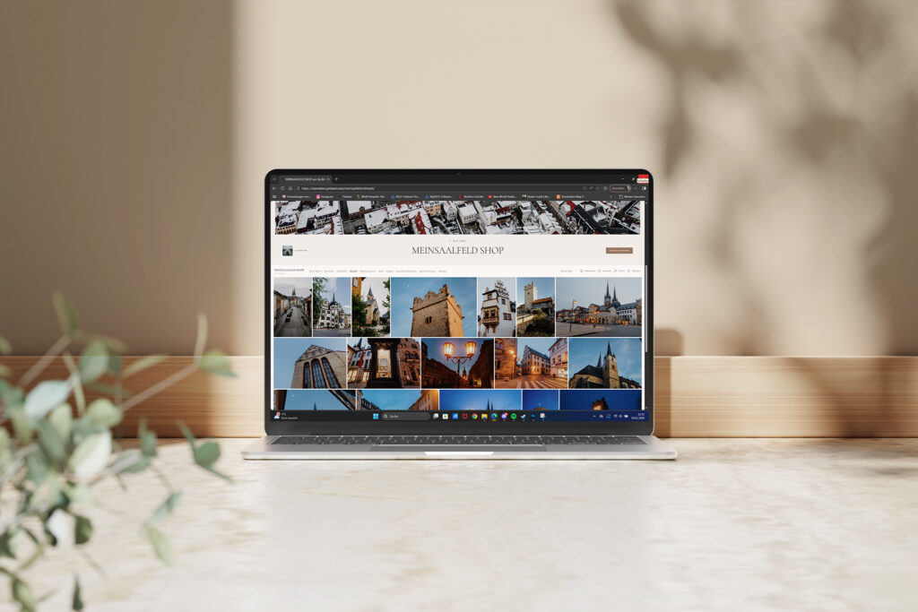 MeinSaalfeld Shop Mockup